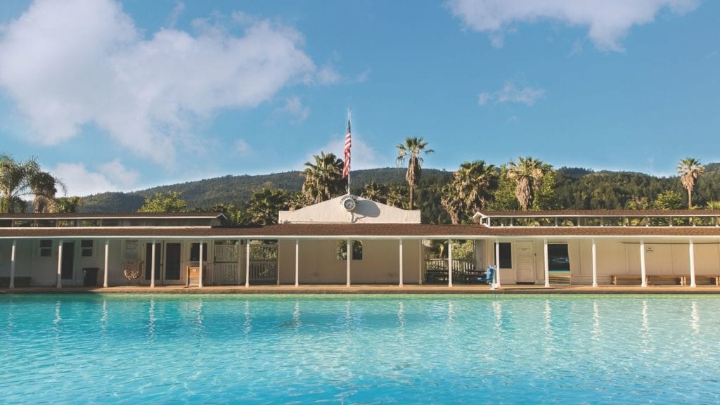 Napa Valley Hotels: Indian Springs pool