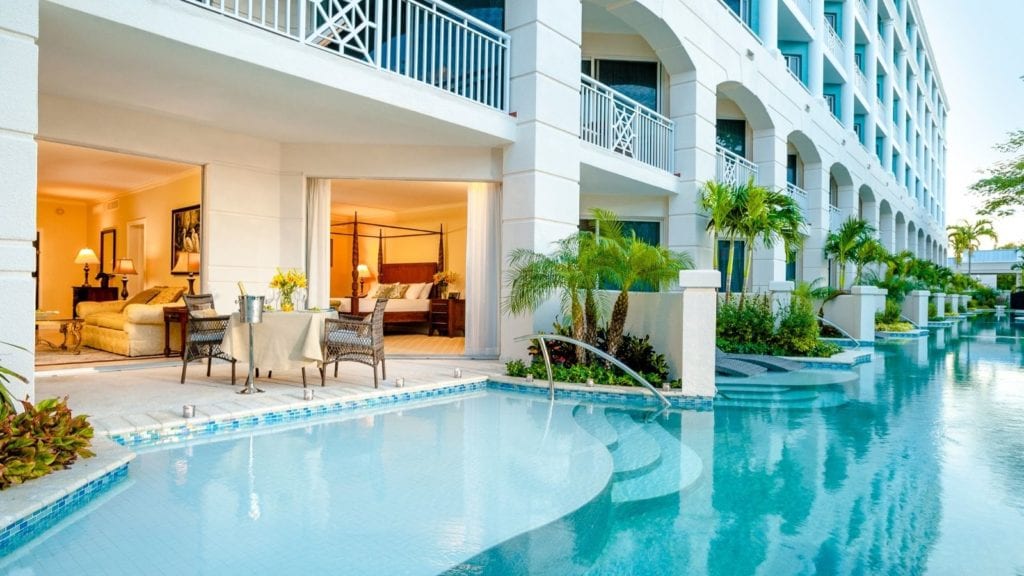 Sandals Royal Bahamian All inclusive Bahamas resort swim-up suite