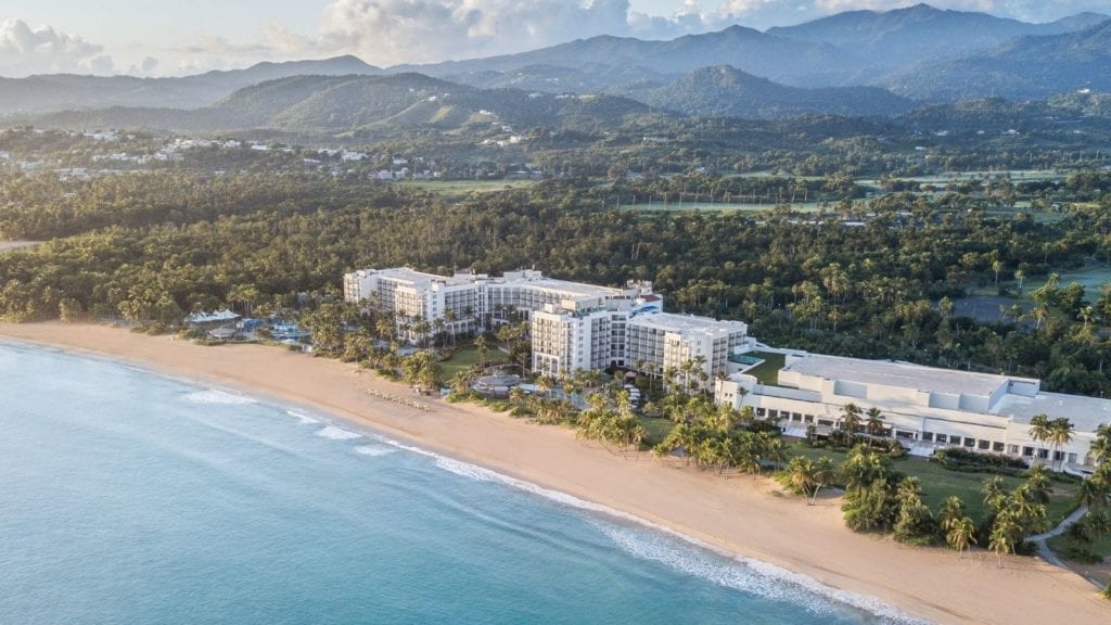 Aerial view of Wyndham Grand Rio Mar Puerto Rico Golf and Beach Resort (Photo: Wyndham Grand Rio Mar)