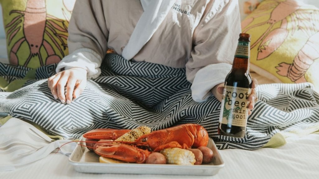 Makan malam lobster di The Boathouse Waterfront Hotel di Kennebunkport, Maine (Foto: Heidi Kirn Photography)