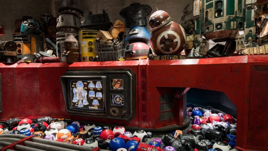 Merchandise at Droid Depot in Disney's Orlando Star Wars land (Photo: Walt Disney World)