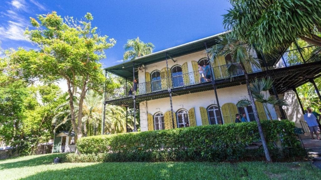 Hemingway Home in Key West, Florida (Photo: Laurence Norah / Florida Keys News Bureau)