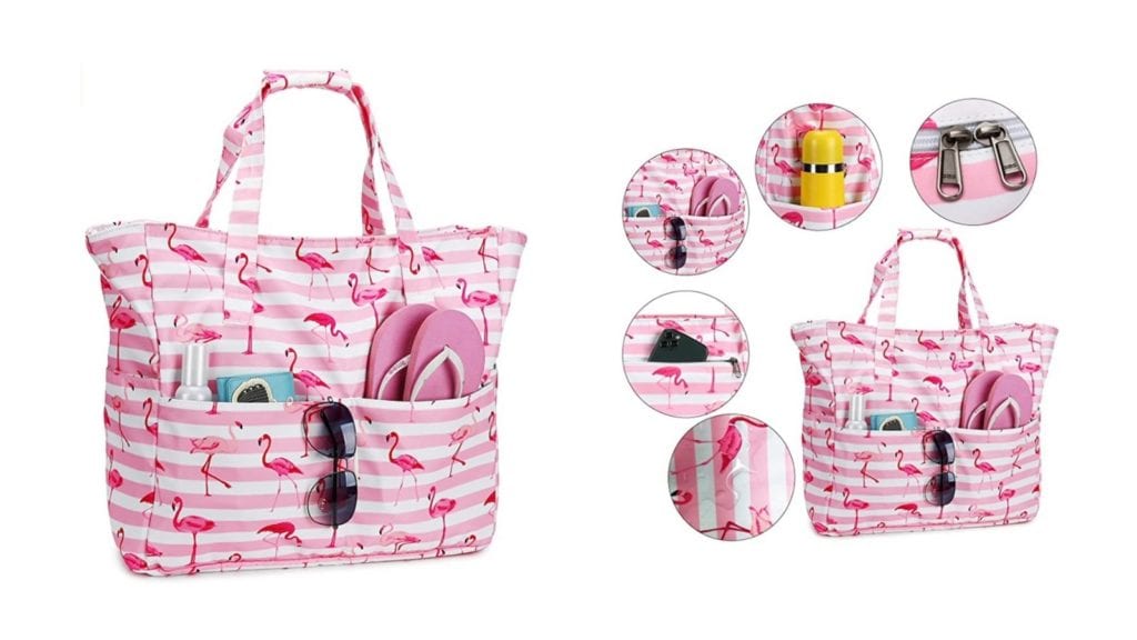 Quadra Canvas Deck Bag Heavy Duty Durable Ladies Beach Holiday Travel Tote Bag 