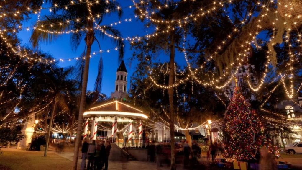 The Nights of Lights festival in St. Augustine, Florida (Photo: Florida's Historic Coast)