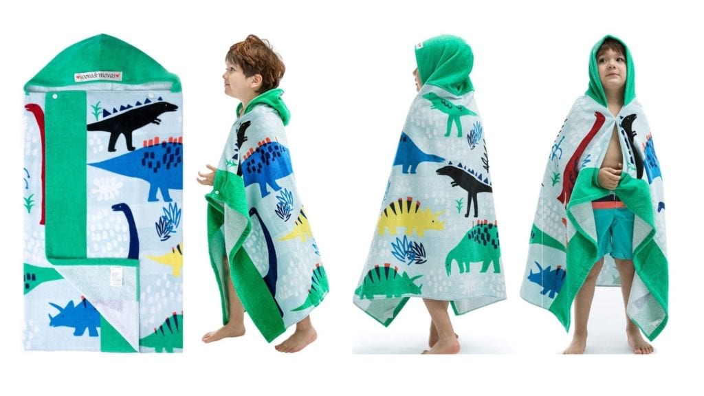 Handuk Pantai Voova dan Movas Handuk Mandi dengan Tudung untuk Anak-Anak (Foto: Amazon.com)