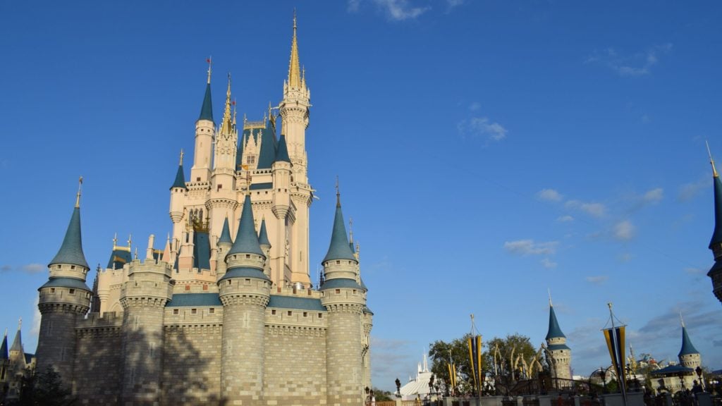 View of the castle at Walt Disney World's Magic Kingdom, a top U.S. tourist attraction