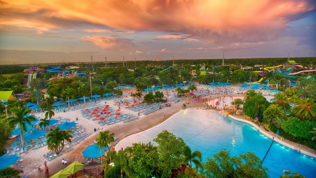 Aerial view of Aquatica Orlando (Photo: SeaWorld Parks and Entertainment)