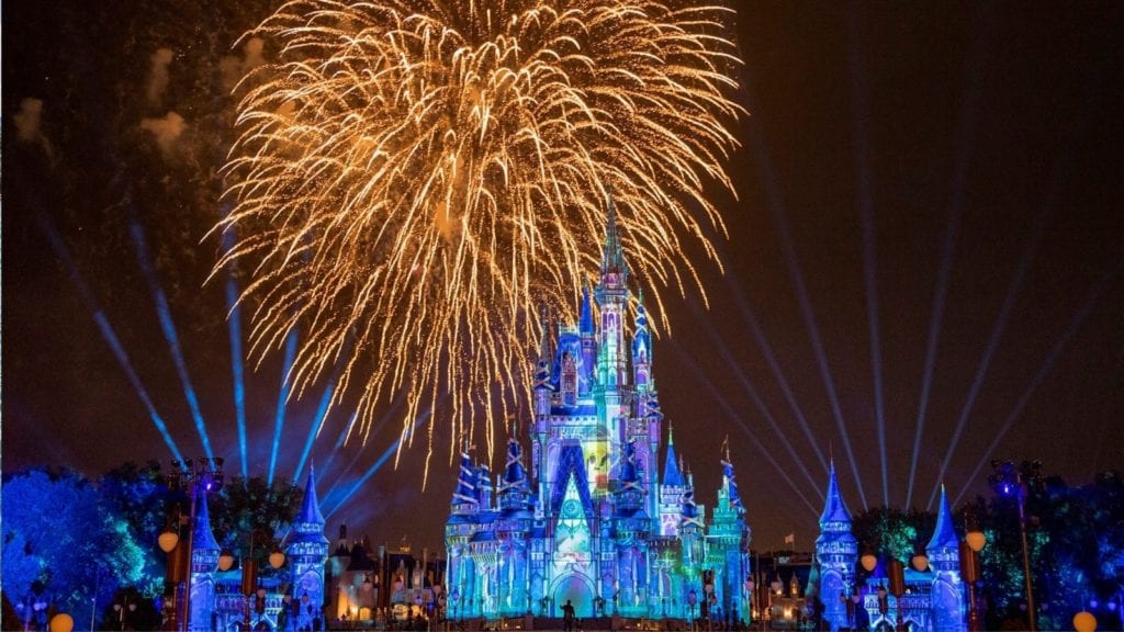 Disney's Happily Ever After fireworks show at Magic Kingdom (Photo: Kent Phillips)