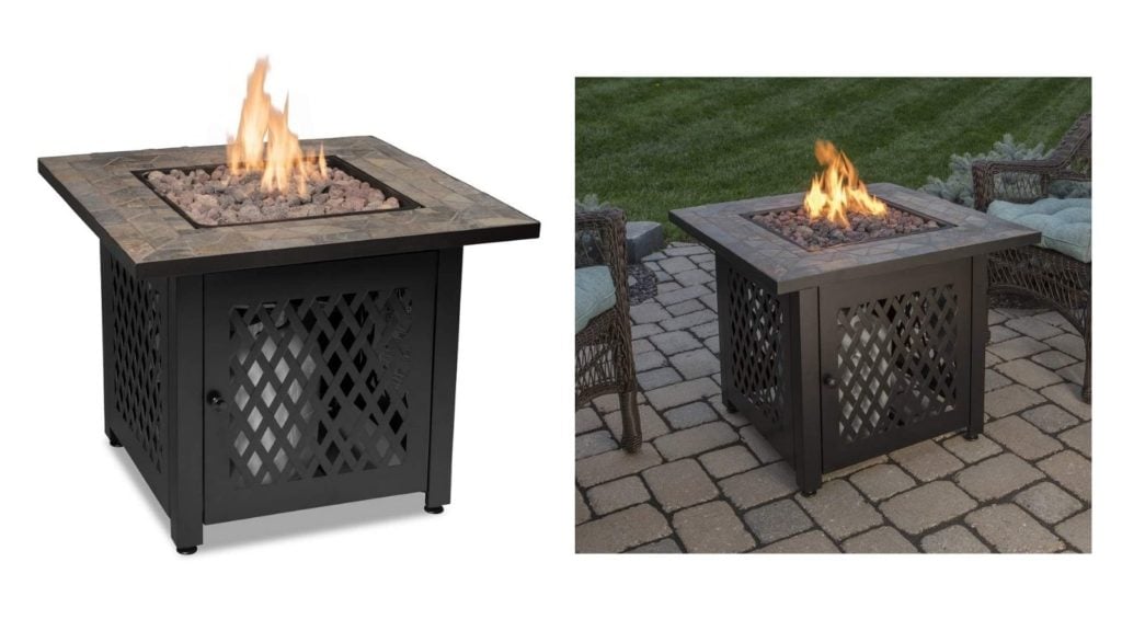 Endless Summer 24” x 30” Steel Propane Outdoor Fire Pit (Photo: Amazon)