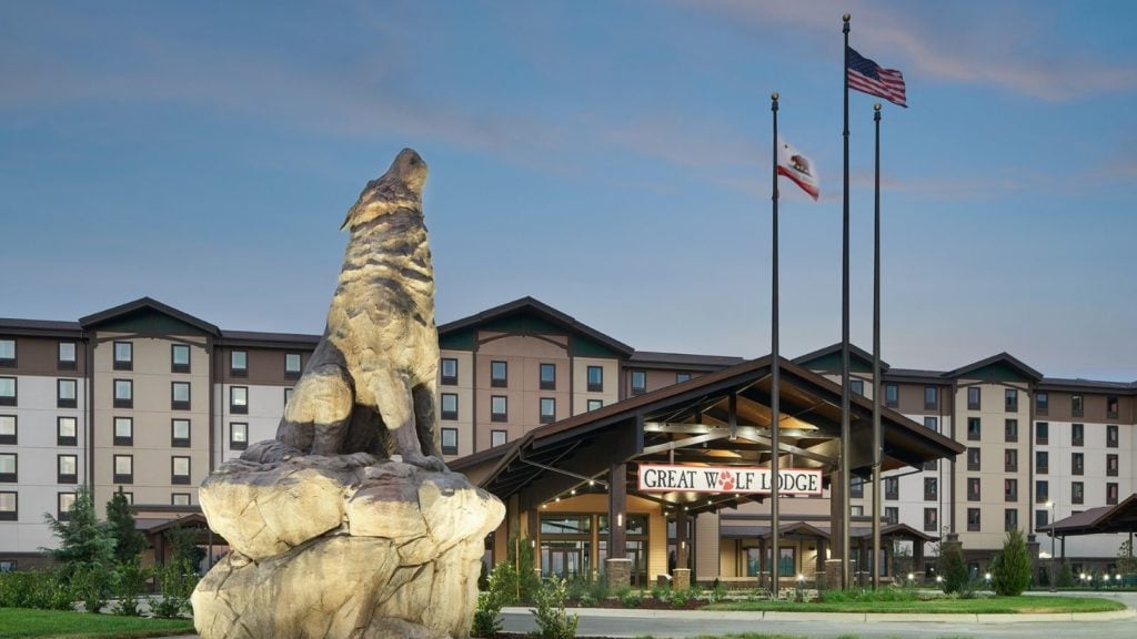Exterior view of Great Wolf Lodge's Northern California location (Photo: Great Wolf Lodge Resorts)