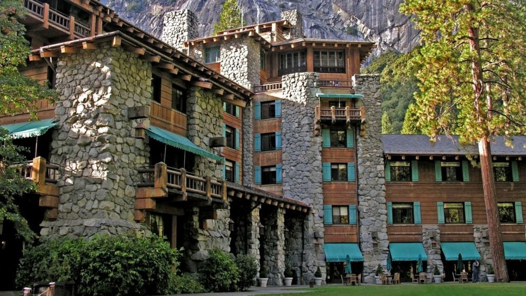 Exterior view of the Ahwahnee Hotel in Yosemite National Park (Photo: NPS:Aramark)