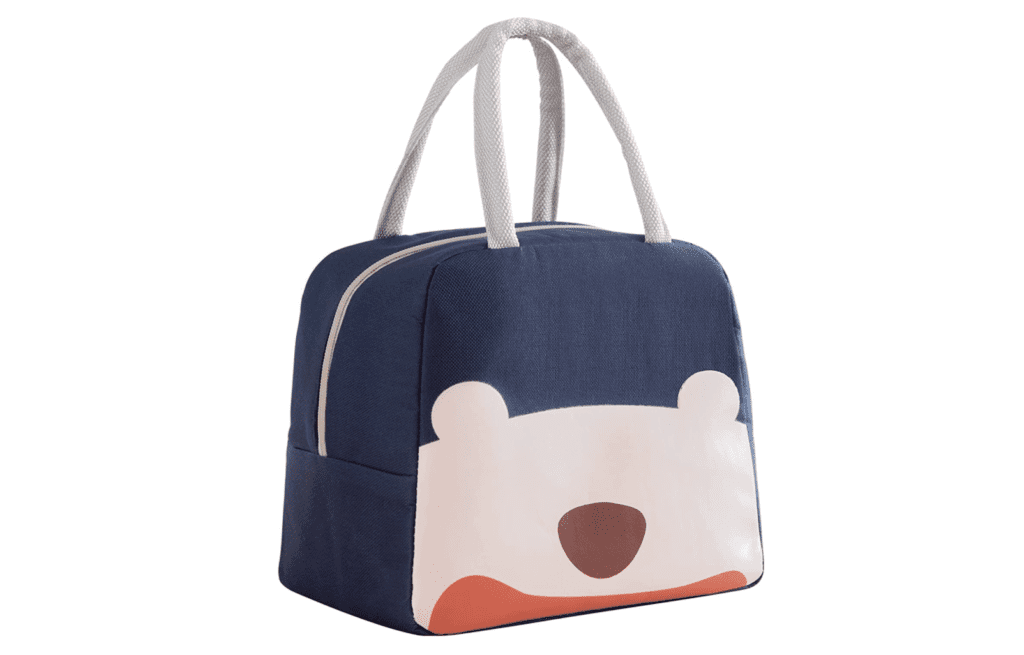 Mziart Cute Lunch Bag: Thermal Waterproof Lunch Organizer Insulated Lunch Tote Bag