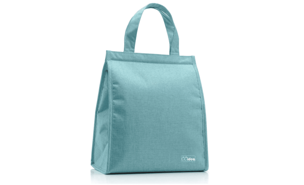 CCidea Simple Waterproof Insulated Large Adult Lunch Tote Bag