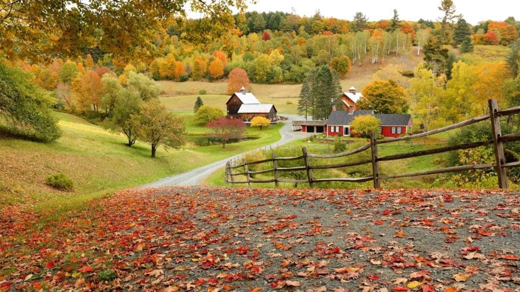 New England fall getaways in Woodstock, Vermont (Photo: Shutterstock)