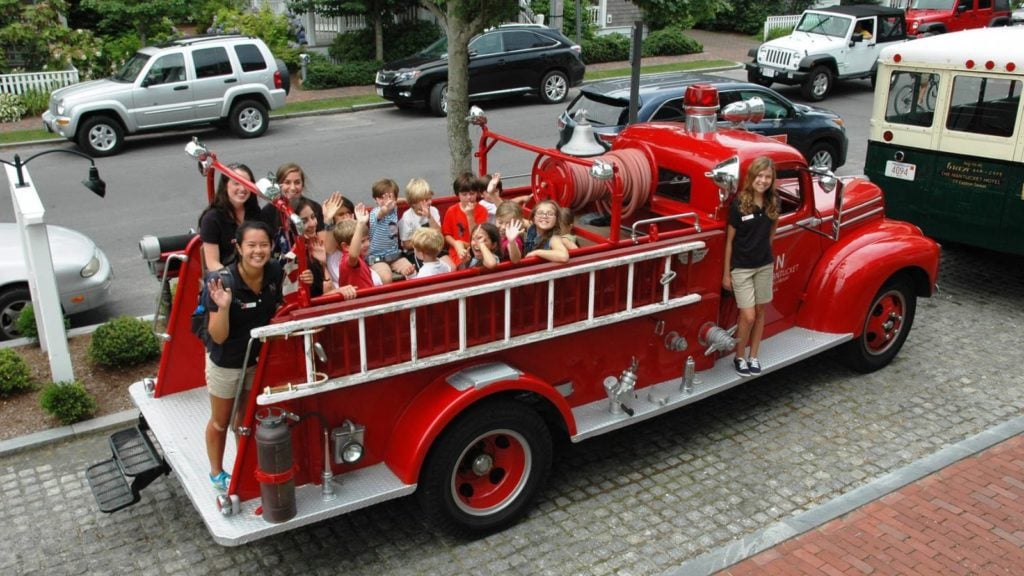 Vintage Fire Truck Ride (Photo: Nantucket Hotel and Resort)