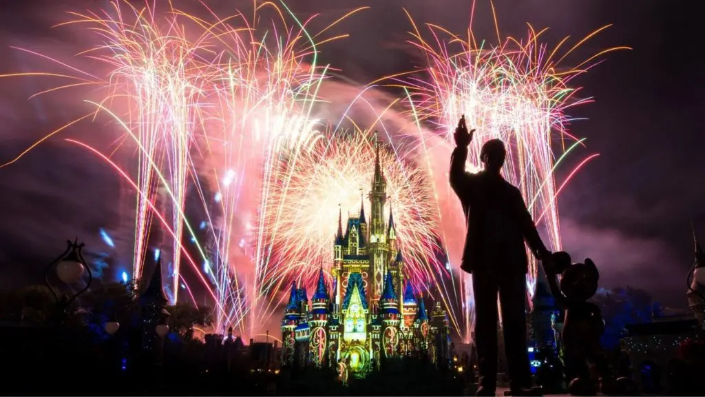 Fireworks above Disney World (Photo: Disney)