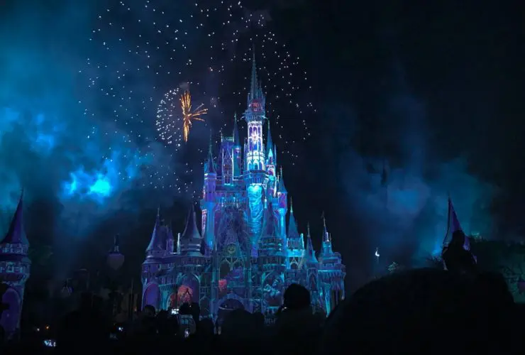 DIsney Castle Fireworks (Photo by Jayme McColgan on Unsplash)