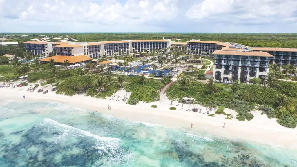 Aerial view of UNICO 20°87° in Mexico's Riviera Maya (Photo: UNICO 20°87°)