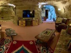Sleep in a Cave at Kokopelli's Cave (Photo: Bruce Black)