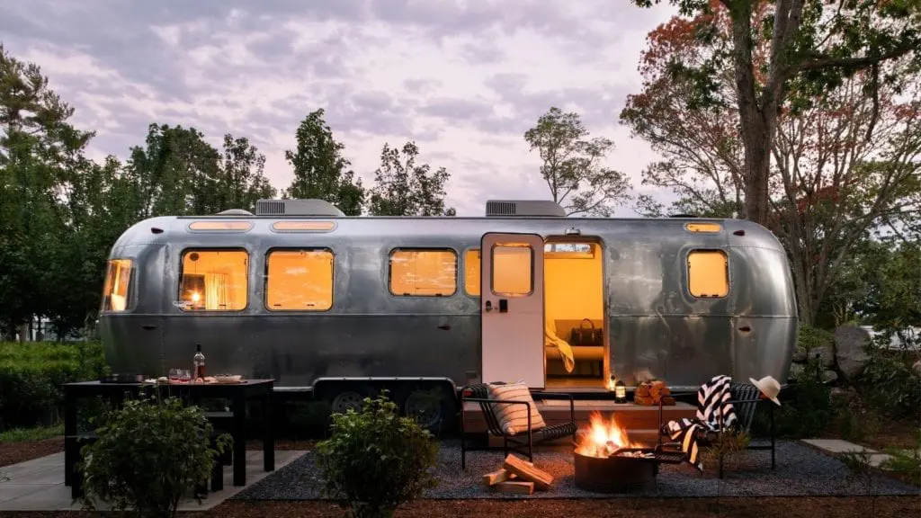 AutoCamp Falmouth family glamping Airstream