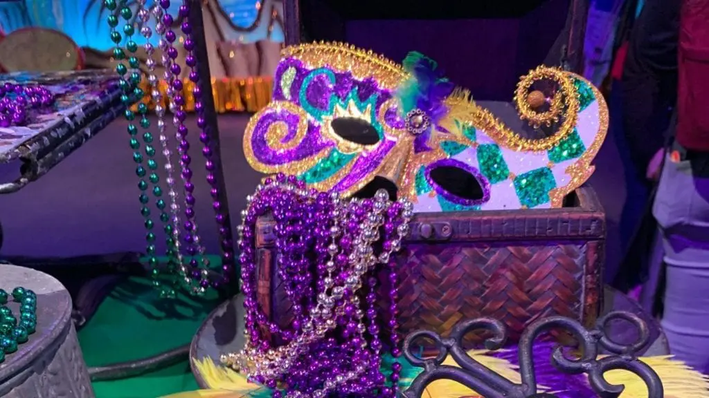 Universal Orlando Mardi Gras masks