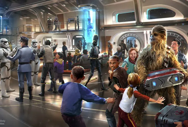 Star Wars: Galactic Starcruiser Atrium