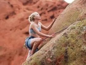 Rock climbing in Colorado (Photo: @kjohnston6350 via Twenty20)