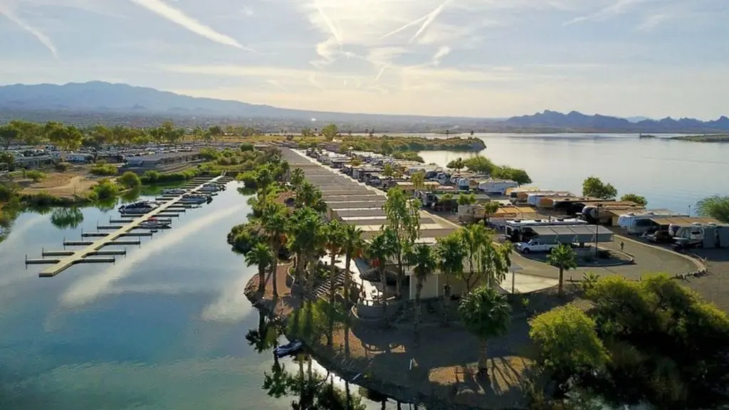 Aerial view of Islander RV Resort (Photo: Islander RV Resort)