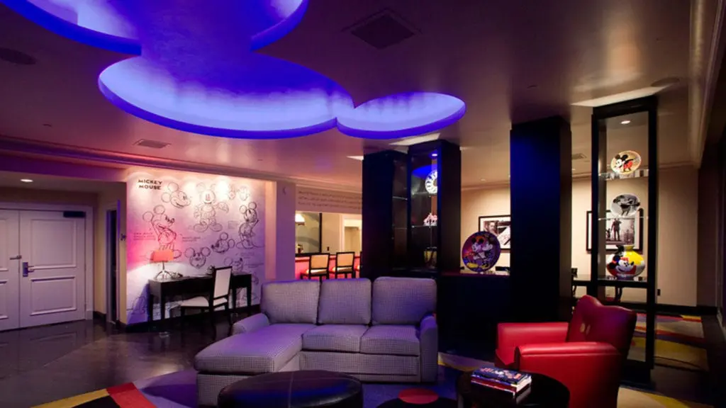 Mickey Mouse Penthouse at The Disneyland Hotel