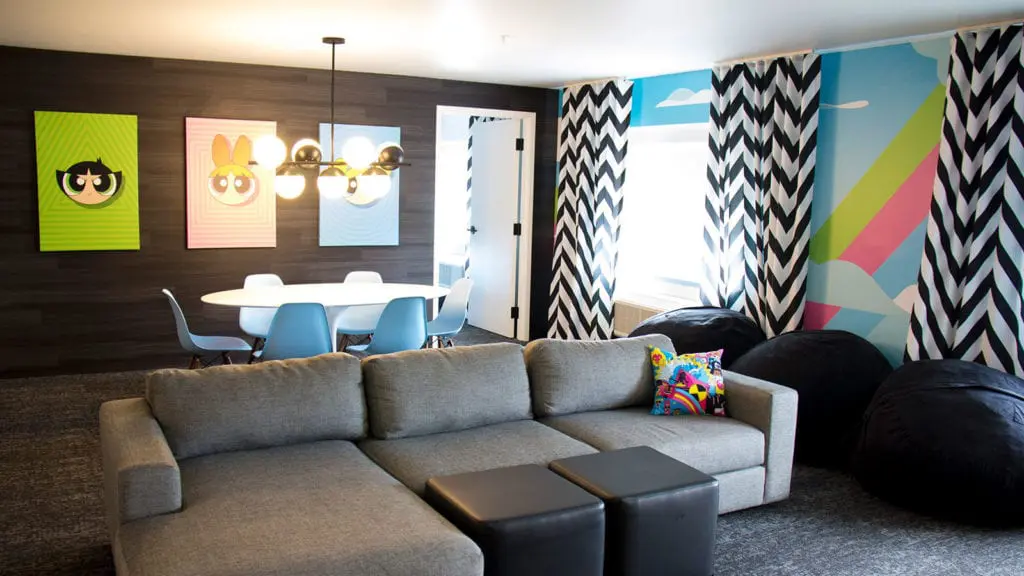 Powerpuff Girls Dream Suite at the Cartoon Network Hotel
