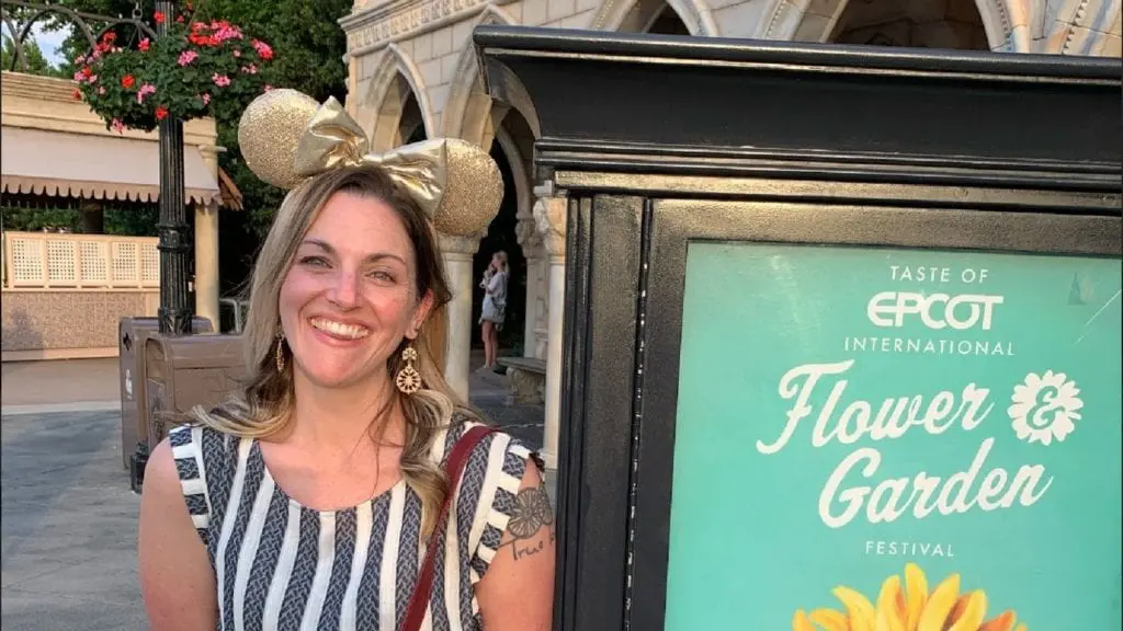 Tarah Chieffi at Epcot (Photo: Tarah Chieffi)