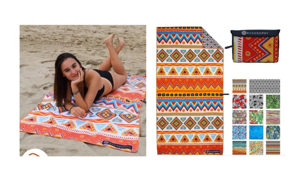 ECCOSOPHY Microfiber Beach Towel (Photo: Amazon.com)