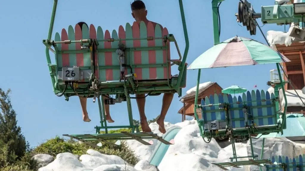The easiest way to summit Mount Gushmore is via chair lift (Photo: ent Phillips)