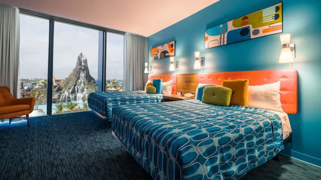 View of Volcano Bay water park from Universal's Cabana Bay Resort (Photo: Universal Orlando)