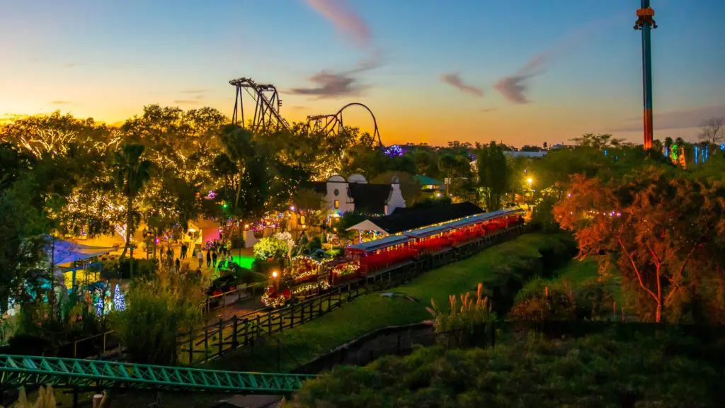 Christmas Town at Busch Gardens Tampa Bay (Photo: Busch Garden)