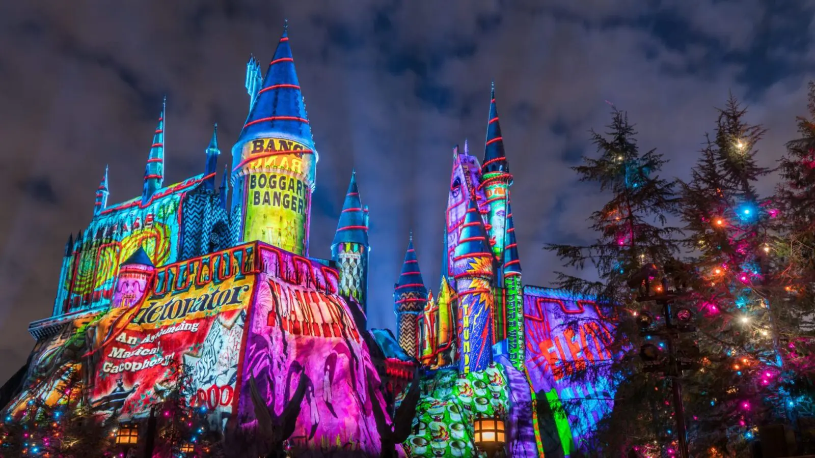 The Magic of Christmas at Hogwarts Castle