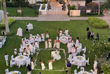a wedding reception at Beaches Turks and Caicos