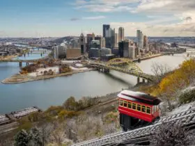 Duquesne Incline overlooking Pittsburgh (Photo: J.P. Diroll)