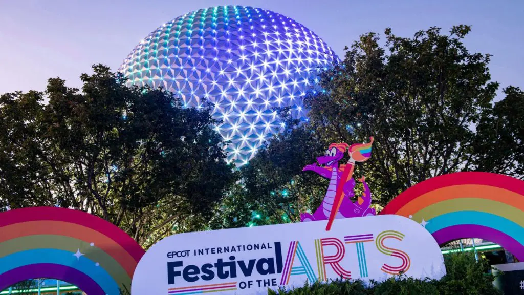 Spaceship Earth Celebrates EPCOT International Festival of the Arts (Photo: David Roark)
