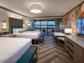 Guest rooms at Disney’s Polynesian Village Resort (Photo: Kent Phillips)