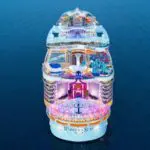 Aerial view of Royal Caribbean's Wonder of the Seas (Photo: RCCL)