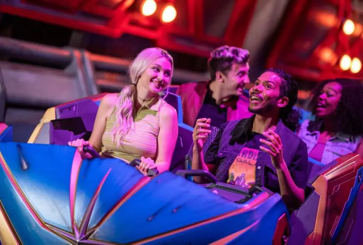 Guardians of the Galaxy ride (Photo: Kent Phillips)