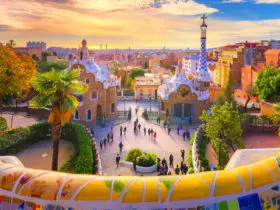 View of the city from Park Guell in Barcelona, Spain (Photo: Shutterstock)