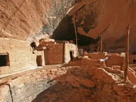 ruins of Keet Seel in Navajo National Monument