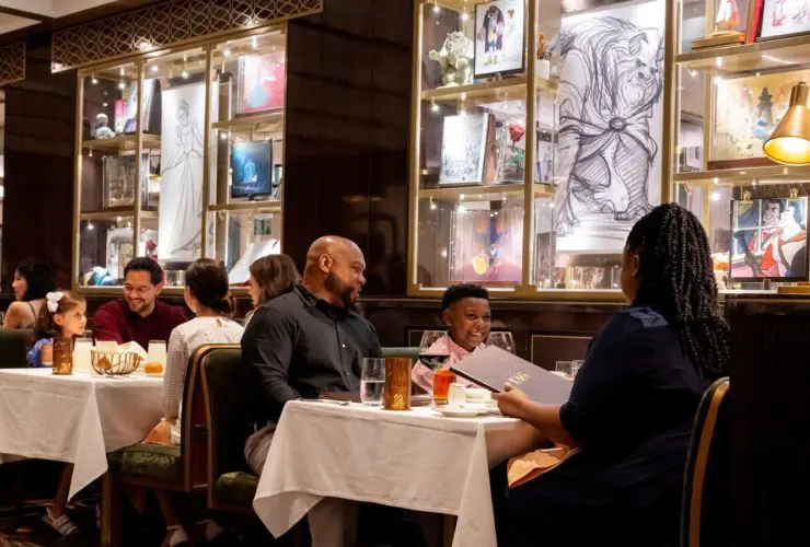 On the Disney Wish, the restaurant 1923 is named for The Walt Disney Company’s founding year (Photo: Kent Phillips)