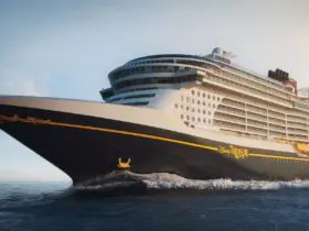 Artist's rendering of Disney Treasure at Sea (Photo: Disney Cruise Line)