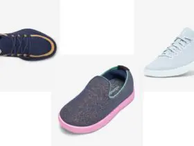 Three pairs of Allbirds shoes that are great for travel