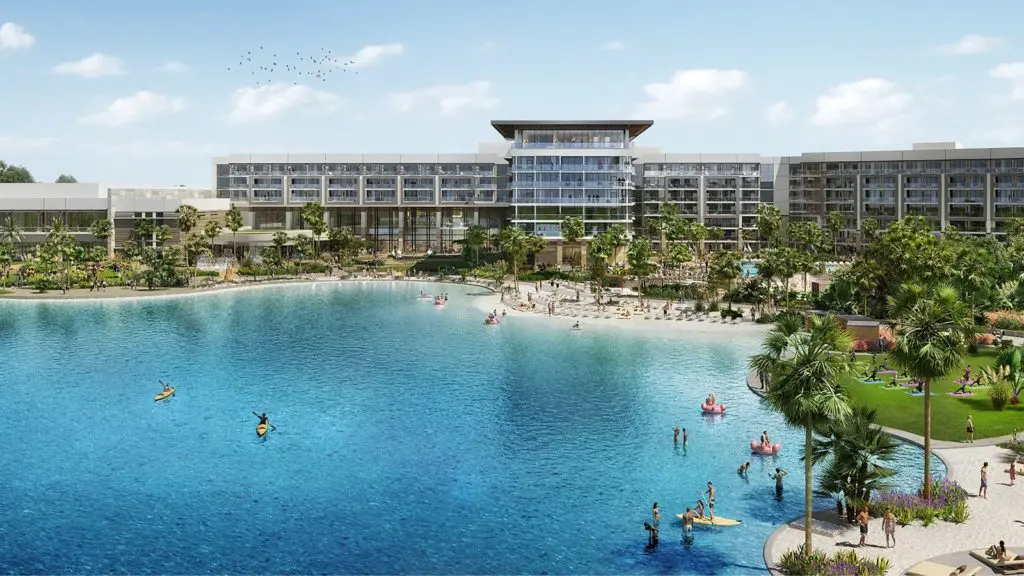 Artist's rendering of Conrad Orlando's lagoon (Credit: Conrad Orlando)