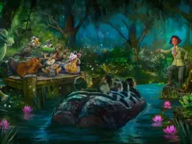 Concept art for Tiana's Bayou Adventure (Credit: Disney)