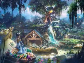 Tiana's Bayou Adventure concept art (Credit: Disney)
